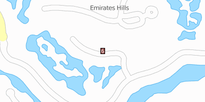 Emirates Hills Stadtplan